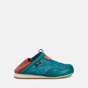 Teva Ember Moc Hausschuhe Kinder Grün/Orange Reduziert [MNBU09832]